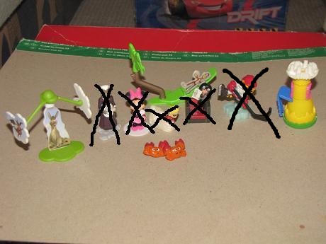 Hračky z kinder vajíčok,