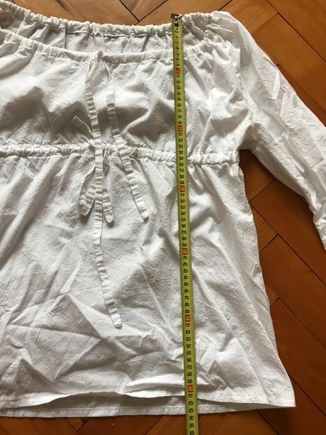 Biela krásna blúzka, m