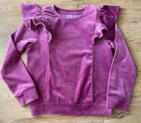 Mikina s volanikmi - top stav vel. 128, pepco,128