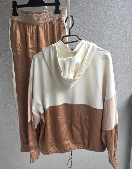Štýlová saténová súprava zara, zara,xs
