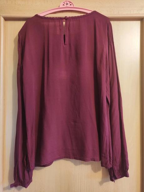 Blúzka s čipkou c&a - dlhý rukáv, c&a,xs