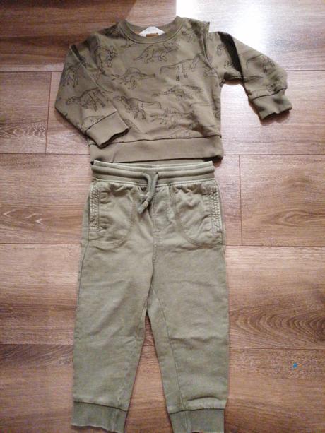 Tepláky + mikina, h&m,92