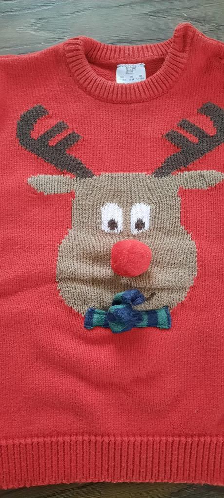 Vianocny pulover, f&f,80