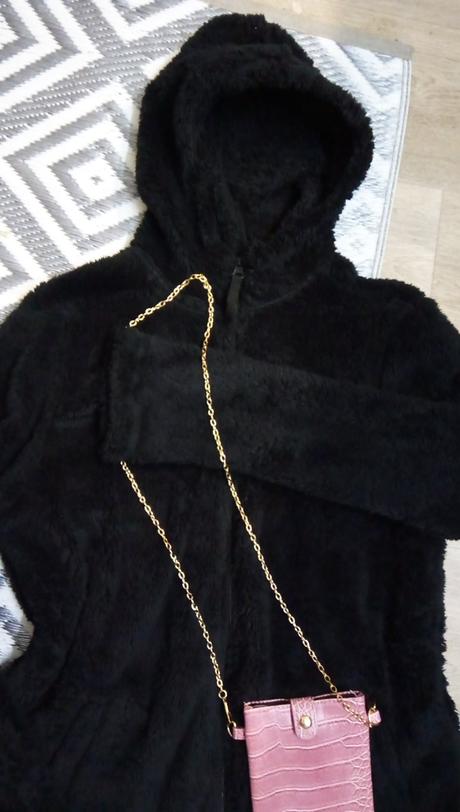 Predlžena teddy bunda/kabátik s/l, m
