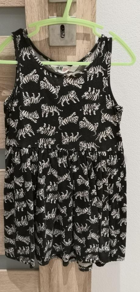 Šatočky s tigríkmi, h&m,104