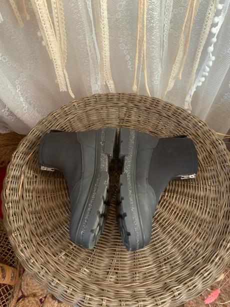 Zara čižmy na zips na platforme, zara,37