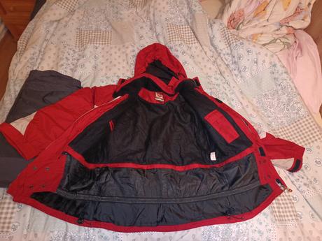 Lyžiarske nohavice + bunda recco, l