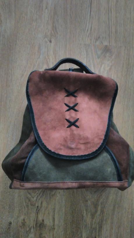 Kožený kvalitný batoh, 