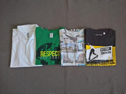 Trička 134/140, h&m,134