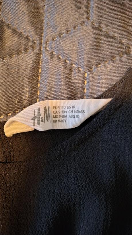 Dievčenská bluzka, h&m,140