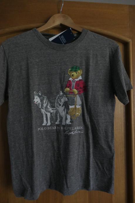 Ralph lauren bear & dogs original lux.tricko m, ralph lauren,m