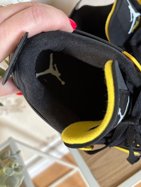 Jordan 4 retro thunde botasky, air jordan,40