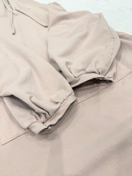 Pohodlné mikinové šaty s kapucňou, l