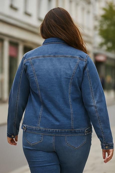 Dámska jeansová bunda, 4xl / 5xl / xl / xxl / xxxl