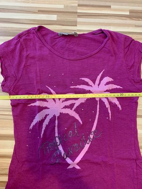 Dievčenské triko s krátkym rukávom 134, lindex,134