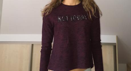 Kratší svetrík/mikina, new yorker,xs