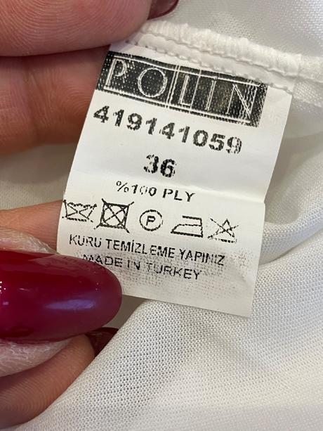 Dámske plisované šaty vzorované (36), s