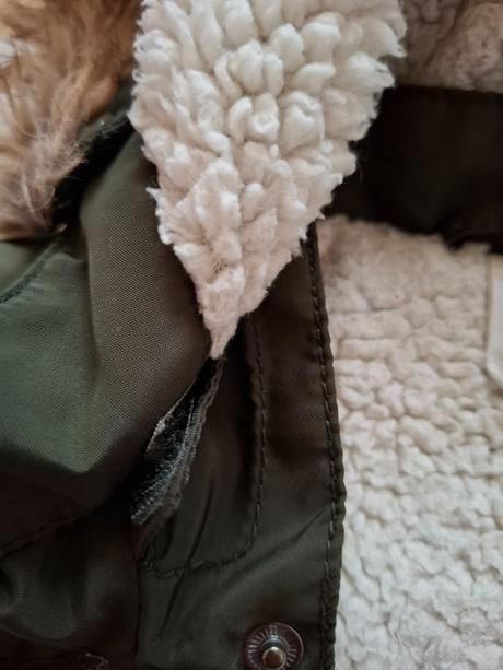 Bunda hm pekný stav, h&m,92