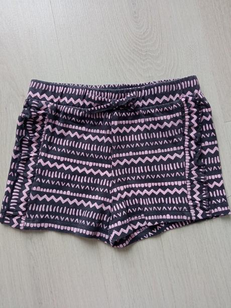 Dievčenské šortky s fodričkami so cute (80), 80