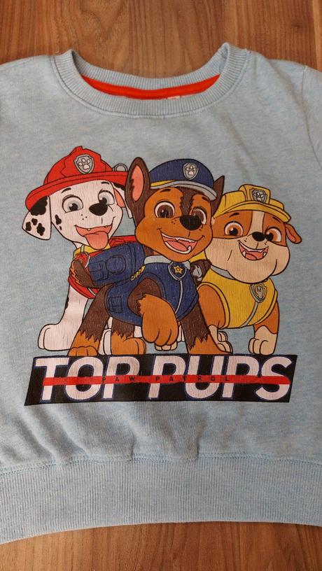 Chlapčenská mikina paw patrol, takko,116