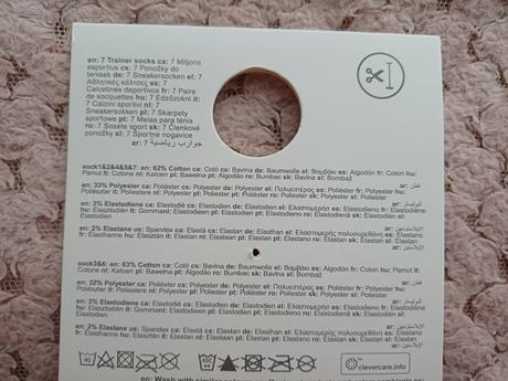 6 párov krásnych ponožiek, primark,35 / 36 / 37 / 38