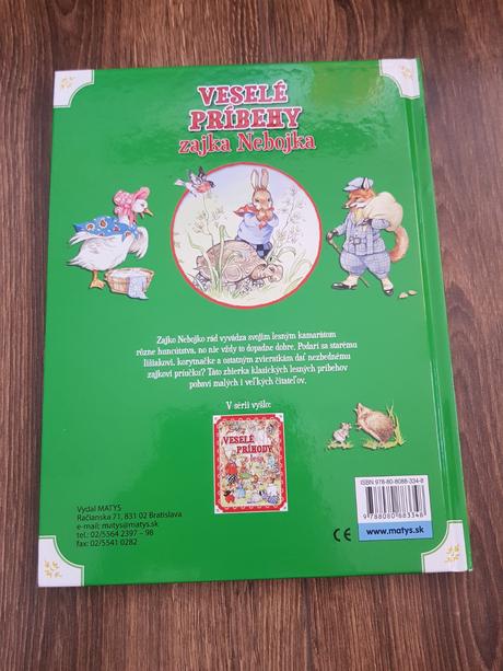 Kniha vesele pribehy zajka nebojka, 