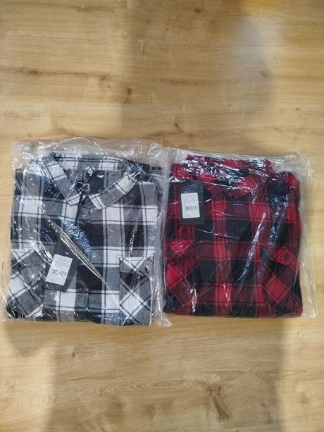 Nová flanelová košeľa veľkosť 6xl, 5xl