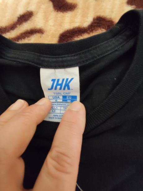 Tričko s potlačou fotoaparát, veľ. m, skôr pre s, m