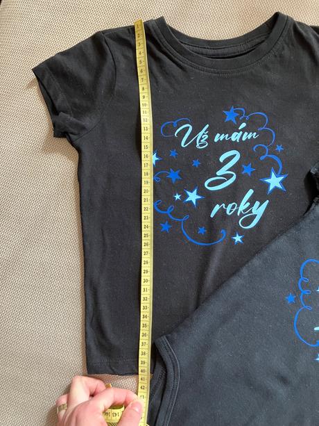 Tricko na oslavu 3. narodenín, 98