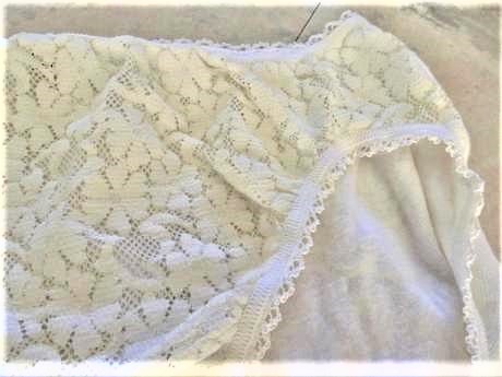 Luxusné čipkované nohavičky, xl