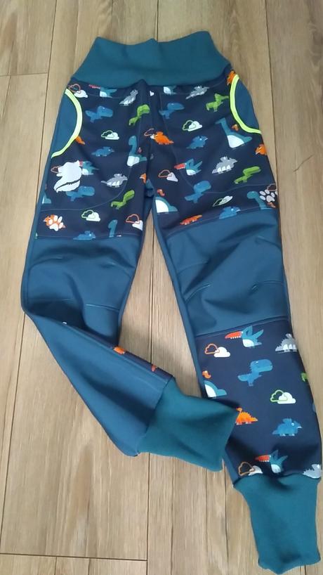 Zimné softshellky kombin.s reflexnym prvkom, 74 - 164