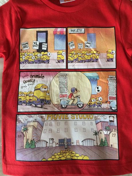 Chlapčenské tričko mimoni - viac veľkostí., 128