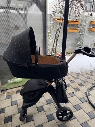 Stokke xplory x gold/black signature b / v6, stokke,stokke xplory x