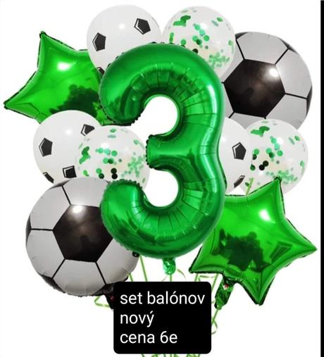 Párty doplnky - futbal, 