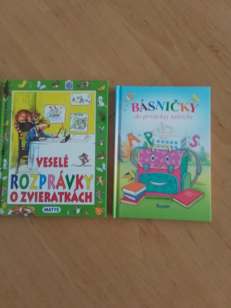Detske knihy rozprávky a básničky 2ks, 