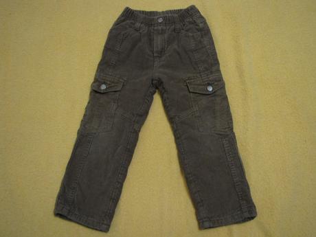 Menžestrové podšívané nohavice, 110