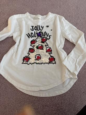 Vianočne tricko, zara,140