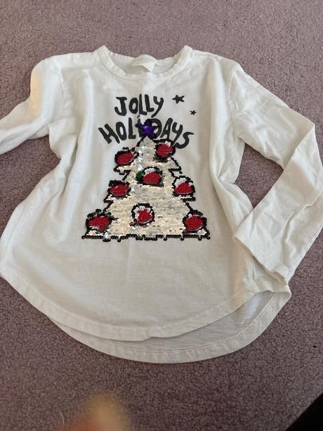 Vianočne tricko, zara,140