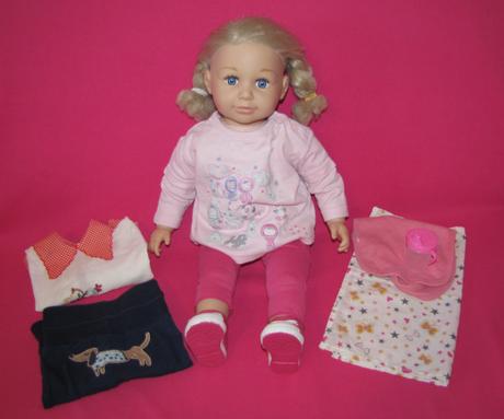 Veľká bábika sally 63 cm od zapf creation, 