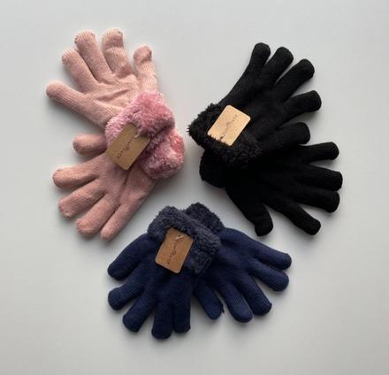 Zateplené rukavice,