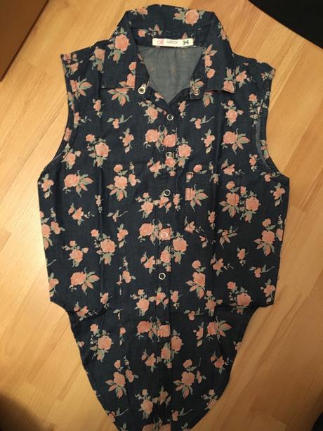 Riflová blúzka, 34