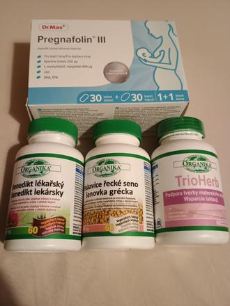 Vitamíny na kojenie a tvorbu materského mliečka, 