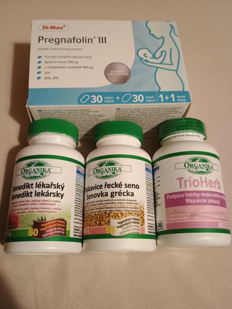 Vitamíny na kojenie a tvorbu materského mliečka, 