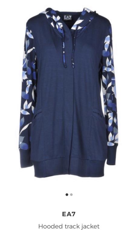 Armani mikina m modrá, armani,m