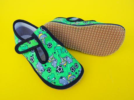 Detské barefoot papučky beda dinoball, beda,22 - 35