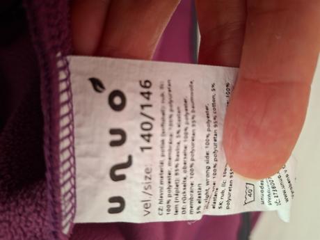 Unuo dievčenský  sofshellový kabát, unuo,140