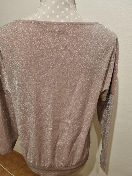 Staroružový trblietkavý top f&f  veľ. l, l