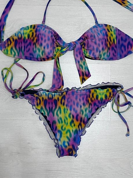 Plavky relleciga neon leopard, relleciga,s