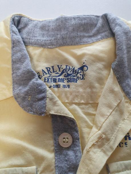 Letná košeľa pre chlapca veľ. 68, early days,68