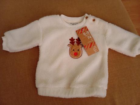 Vianočný pulover, primark,74